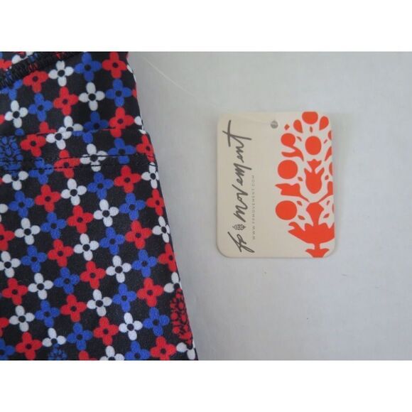 FP Movement OB1265485 Women's Sz M Black Combo Odessa Print Bike Shorts $70 - Picture 3 of 8